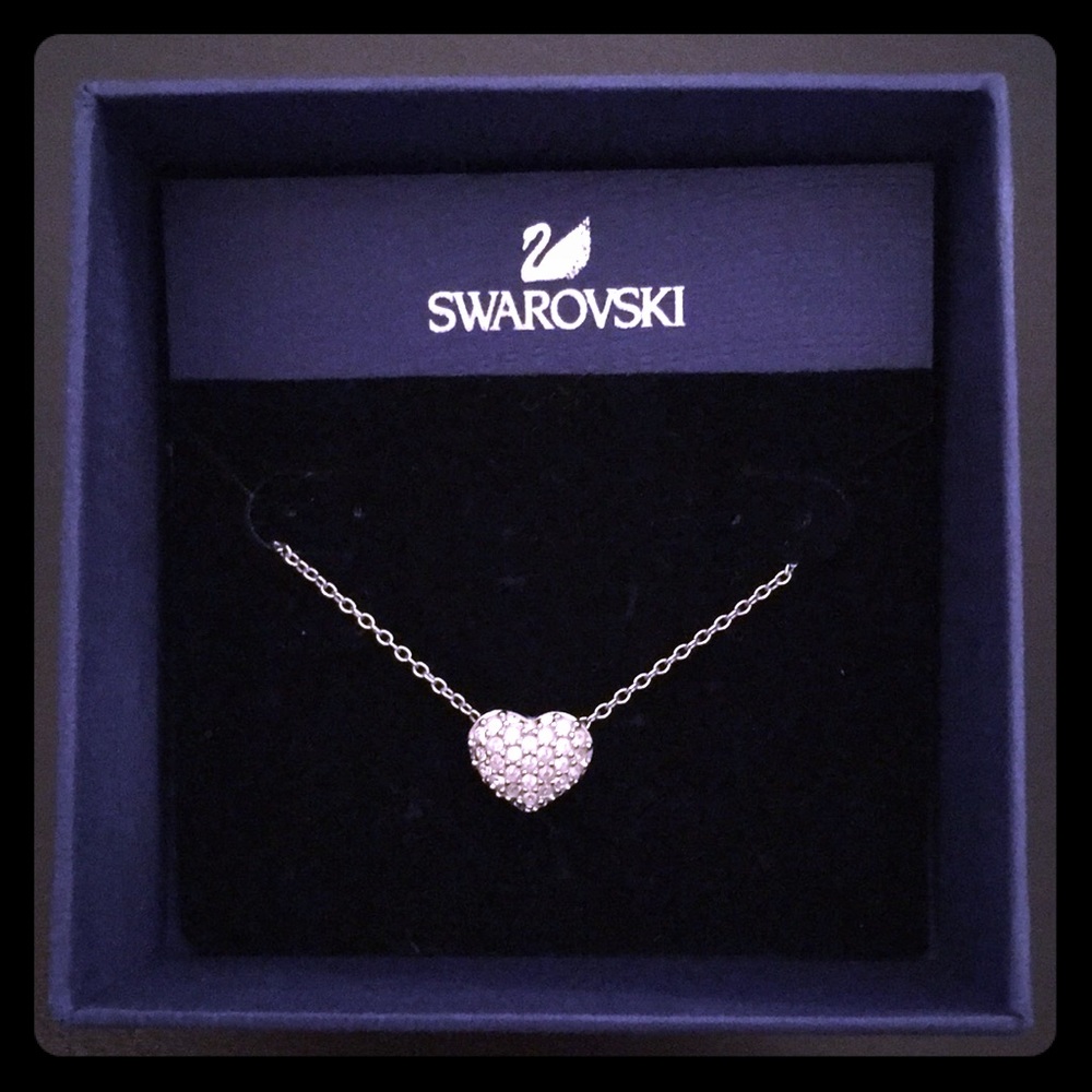 Swarovski Heart Pendant Necklace